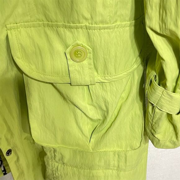 UBU Women's Green Full Zip Mid-Length Jacket Size L - Picture 9 of 16